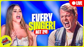 Every AGT 2024 LIVE Singing Performance [upl. by Nivej]