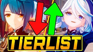 TIER LIST GENSHIN IMPACT 42  FURINA CAMBIA EL JUEGO [upl. by Sewellyn]