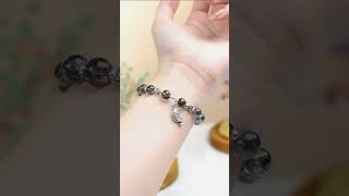 How to wear your Black Rutilated Quartz Bracelet HC3360 Product Review [upl. by Terina]