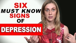 The 6 Must Know Signs of Depression [upl. by Terag]