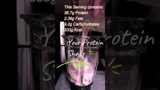 The Best High Protein Shake Recipe Tastes AMAZING [upl. by Urbas843]