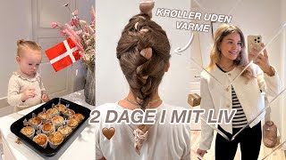 NEMME KRØLLER UDEN VARME UNBOXER PAKKER MUFFINS TIL VUGGESTUEN OG EN TUR TIL KØBENHAVN [upl. by Addiel]