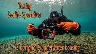 Testing Sealife SportDiver Smartphone Underwater Housing [upl. by Brace]