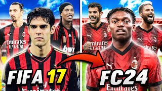 CARRIERA ALLENATORE CON IL MILAN da FIFA 17 fino a FC 24 [upl. by Enilarac]