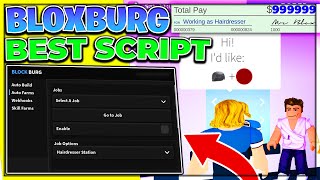 NEW Best Bloxburg ScriptHack  Auto Farm  Auto Build  PASTEBIN [upl. by Leidba722]