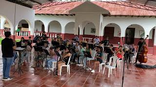 Banda sinfónica juvenil de Algeciras Huila  ENSAYO PRIMER SEMESTRE 2024 [upl. by Oneladgam]