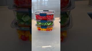 ASMR VEGGIE RESTOCK asmr veggies foodprep kitchen kitchengadgets foodchopper [upl. by Katzman]