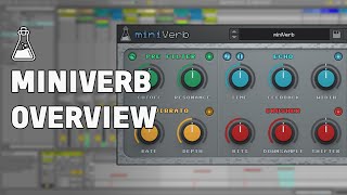 miniVerb Overview  8bitchiptune Echo Reverb Effect [upl. by Iadam898]