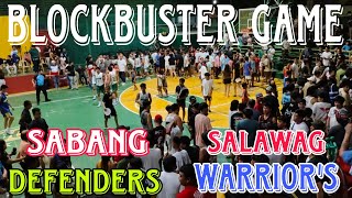 SABANG vs salawag inter BRGY basketball tournament [upl. by Acinomahs386]