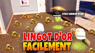 Comment AVOIR 5000 LINGOTS DOR FACILEMENT sur Fortnite Saison 4 Best Astuce [upl. by Aylad]