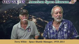 Terry White NASA Shuttle Mgr amp quotVomit Cometquot  Stay Curious 20240813 [upl. by Nathalia705]