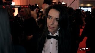 Caoilfhionn Dunne IFTA Red Carpet Interview [upl. by Leitnahs533]