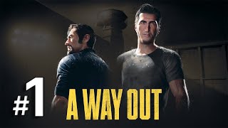 A WAY OUT Walkthrough Gameplay Part 1  PS5 [upl. by Nnylatsirk]