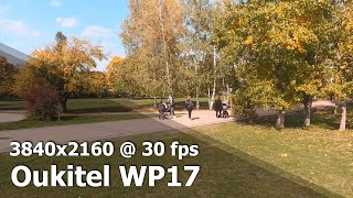 Oukitel WP17  4K 2160p 30 fps camera video sample [upl. by Uehttam]