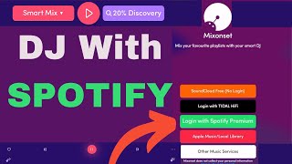 The App That Can Still DJ with SPOTIFY  Mixonset Tutorial [upl. by Ahseia193]