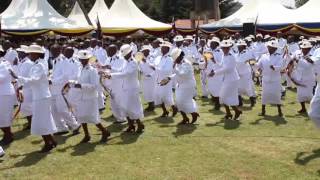 Kenya East Officer Cadets play the timbrels [upl. by Noreik]