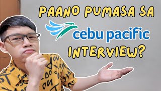 Flight Attendant Recruitment Process 2024  Cabin Crew Interview Questions  Tips  Cebu Pacific [upl. by Aicened]