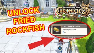 Fried Rockfish  Cooking Promotion  Summoners War Chronicles Global [upl. by Moselle]