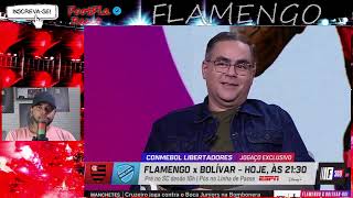 🚨 MÍDIA FICOU IMPRESSIONADA É ASSIM QUE O FLAMENGO VAI JOGAR CONTRA O BOLIVAR HOJE NA LIBERTA [upl. by Quickman]