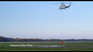 Unmanned Aircraft Team Takes On Firefighting Mission [upl. by Akeret205]