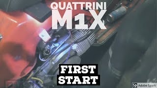 vespa QUATTRINI M1X first start  FMPguides  Solid PASSion [upl. by Still77]