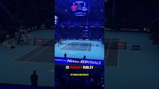 sinner Zverev alcaraz fritz medvedev rublev deminaur djokovic atpfinals tennis [upl. by Auhsot]