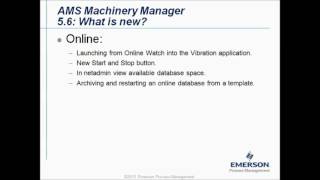 CSI2140 and AMS Machinery Manager v5 6 what is new ICARE [upl. by Fregger]