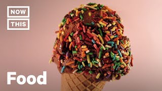 The History of Ice Cream  Food Now and Then  NowThis [upl. by Veradis]