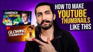 How to make EyeCatchy Glowing Thumbnails [upl. by Mathilde]