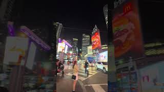 Dundas Square… toronto nightlife [upl. by Belldas]