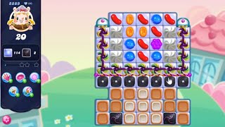 Candy Crush Saga LEVEL 5889 NO BOOSTERS new version [upl. by Ruttger]