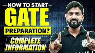 How To Start GATE Preparation   Complete Information [upl. by Eisej537]