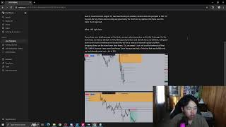 Day Trading Live as an Unprofitable Day Trader Using ICT Concepts  Smart Money Concepts [upl. by Ahsiliw]