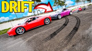 ⚠️ ESTACIONAR O 350z FAZENDO DRIFT  ENTRE A FERRARI EA FÓRMULA 1  ⚠️  no Drift  😱 [upl. by Adelice752]