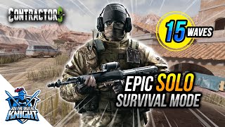 Contractors VR Survival Mode  15 Waves Solo Gampelay  Wildland Map  Oculus Quest 2  HTC Vive [upl. by Engvall14]