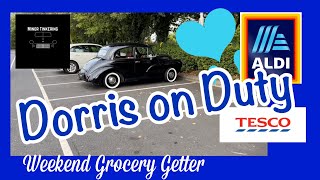 Dorris on Duty  Weekend Grocery Getter morrisminor classiccar retro [upl. by Hathaway]