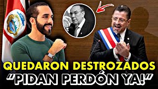 Presidente de Costa Rica DESTROZA en su discurso a los POLITICOS que trataron de HUMILLAR A BUKELE🔥 [upl. by Dasya]