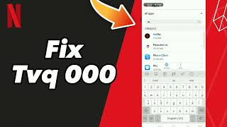 How to Fix Tvq 000 on Netflix [upl. by Ardet]