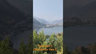 Tehri lake  Chinyalisour view beautiful view [upl. by Luapnoj783]