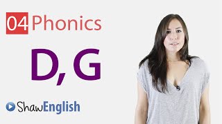 English Phonics Consonants d and g [upl. by Adnicaj]