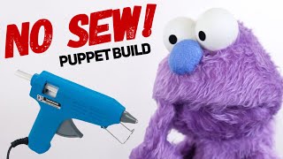 NO SEW Puppet Build  Easy to Follow  Make a Puppet Easy [upl. by Christabella]