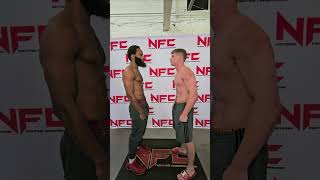 NFC 170 Weigh Ins Idell Gladney vs Michael Faulkner [upl. by Goodman]