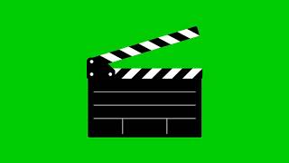 Clapperboard Green Screen Effect  Chroma Key  Kinemaster [upl. by Bohlin]