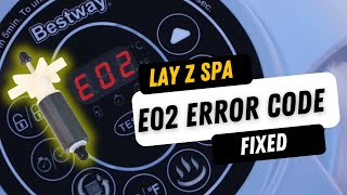 Spa SOS My Pump Stopped Can I Fix It Myself LayZ Spa E02 Error [upl. by Clem]