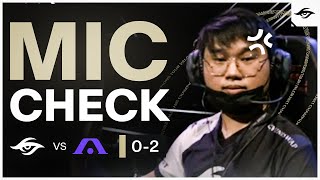 ACEND MIC CHECK IS HERE GINIGIGIL NIYO SI WITZ AH 😡  Valorant Champions 2021 Mic Check [upl. by Nelehyram]