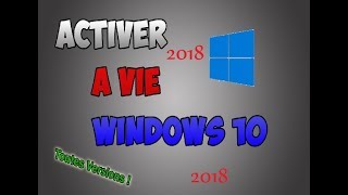 تفعيل وينداوز 10  Activer Windows 10 gratuitement et à vie [upl. by Odnesor86]