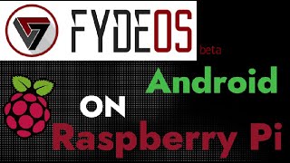 Raspberry Pi4 FydeOS Android ish [upl. by Yroger823]