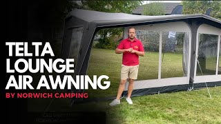 Telta Lounge Air Full Caravan Awning Review 2025 [upl. by Curtis]