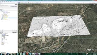 Visualizing Contour Topographic Maps In Google Earth [upl. by Lello]