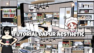 🌸TUTORIAL🌸 DAPUR AESTHETIC  SAKURA SCHOOL SIMULATOR [upl. by Augie579]